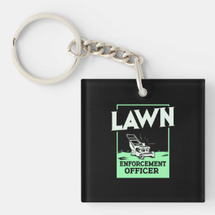 Porte-clefs Cadeau de jardinage de gazon