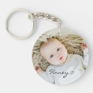 Porte-clefs Cadeau de jour de maman personnalisée, clé photo d