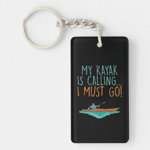 Porte-clefs Cadeau de kayak en kayak