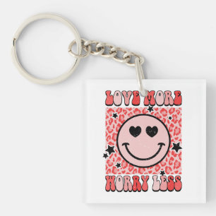 Porte-clefs Cadeau de la Saint-Valentin Aimer plus, s'inquié