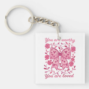 Porte-clefs Cadeau de la Saint-Valentin Vous êtes aimé