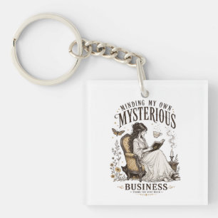 Porte-clefs Cadeau de lecteur gothique pour l'académie sombre