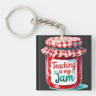 Porte-clefs Cadeau de l'enseignant de cuisine de retour à l'éc