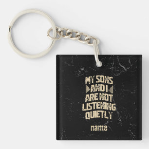 Porte-clefs Cadeau de maman cool pour maman rock de fils