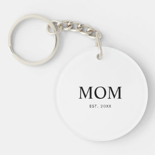Porte-clefs Cadeau de maman établie maman