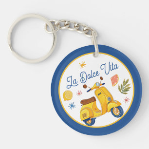 Porte-clefs Cadeau de mariage italien La Dolce Vita pour l'été