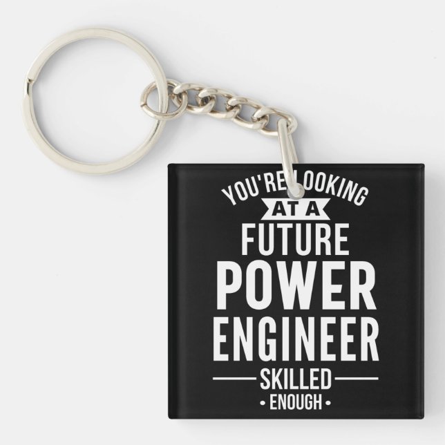 Porte-clefs Cadeau de puissance (Devant)