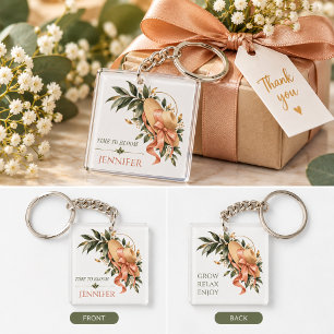 Porte-clefs Cadeau de retraite de jardinier Relaxer Grandir Jo