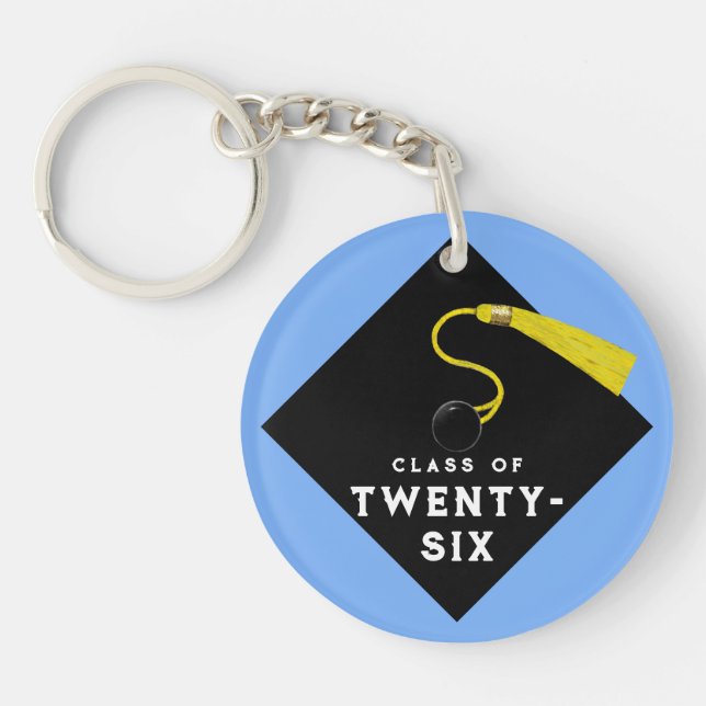 Porte-clefs Cadeau de souvenir de remise de diplôme (Devant)