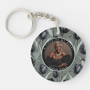 Porte-clefs Cadeau de souvenir vibrant Fleur de Tulipe