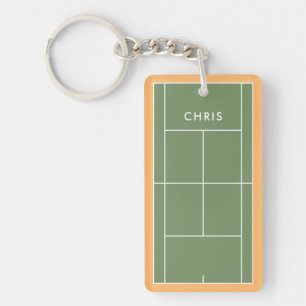 Porte-clefs Cadeau de tennis personnalisé