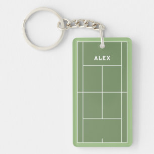 Porte-clefs Cadeau de tennis personnalisé