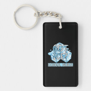 Porte-clefs Cadeau infirmière   Infirmière de l'école de glace