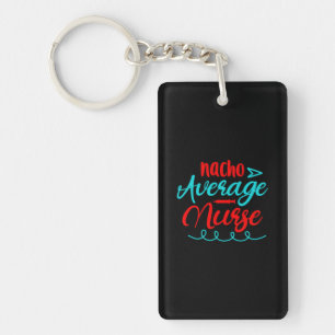 Porte-clefs Cadeau infirmière Nacho Infirmière moyenne
