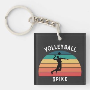 Porte-clefs Cadeau personnalisé de volley-ball pour garçons et