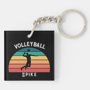 Porte-clefs Cadeau personnalisé de volley-ball pour garçons et