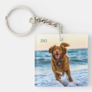 Porte-clefs Cadeau photo de compagnie personnalisable Parents 
