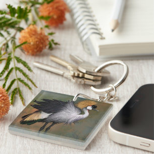 Porte-clefs Cadeau Porte - clé Crane Bird