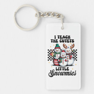 Porte-clefs Cadeau pour Enseignant J'Enseigne aux Plus Migno