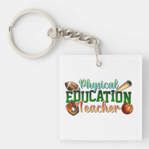 Porte-clefs Cadeau pour enseignant   Professeur d'éducation ph