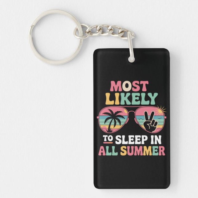 Porte-clefs Cadeau pour l'enseignant le plus susceptible de do (Devant)