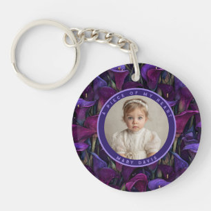 Porte-clefs Cadeaux à la mode pour sœur Calla Lilies personnal