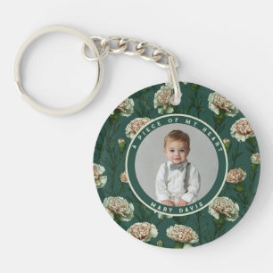 Porte-clefs Cadeaux Artistiques Pour Femme Photo Œillet
