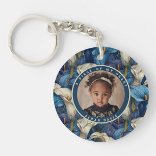 Porte-clefs Cadeaux Classiques Pour Sœur Lys Calla Fleur