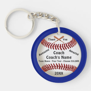 Porte-clefs Cadeaux d'appréciation pour entraîneur de baseball