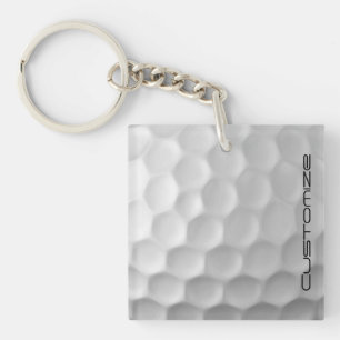 Porte-clefs Cadeaux de balles de golf personnalisés de la séri