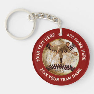 Porte-clefs Cadeaux de baseball personnalisés pour les joueur