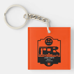 Porte-clefs Cadeaux de camping à moto
