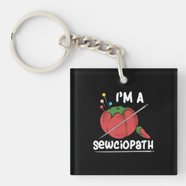 Porte-clefs Cadeaux de couture et de patchwork (Devant)