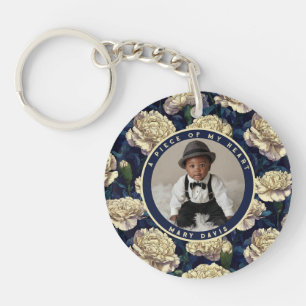 Porte-clefs Cadeaux de demoiselle d'honneur artistiques Fleur 