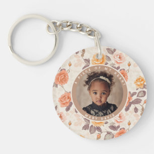 Porte-clefs Cadeaux de la fête des papas élégants Rose personn