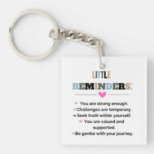 Porte-clefs Cadeaux de motivation inspirants Petits rappels