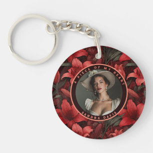 Porte-clefs Cadeaux de Noël mignons Fleurs de lys