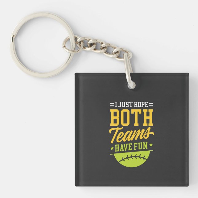 Porte-clefs Cadeaux de sport amusants (Devant)