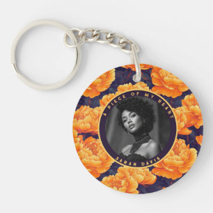 Porte-clefs Cadeaux Élégants de Fête Pivoine Fleur