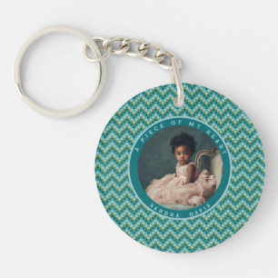 Porte-clefs Cadeaux Élégants Pour Père Motif Rayures