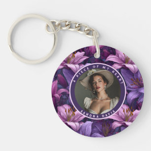 Porte-clefs Cadeaux mignons pour hommes Lilies Floral