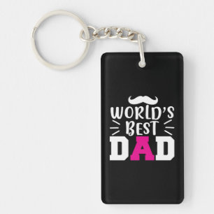 Porte-clefs Cadeaux papa   Meilleur papa du monde