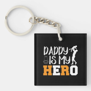 Porte-clefs Cadeaux papa Papa Est Mon Héros