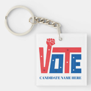 Porte-clefs Cadeaux personnalisés de campagne électorale polit