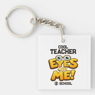 Porte-clefs Cadeaux Personnalisés d'Enseignant Drôles par Écol