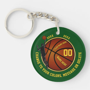 Porte-clefs Cadeaux personnalisés d'équipe de basket dans vo