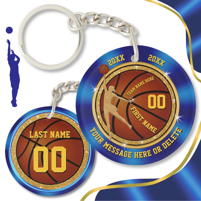 Porte-clefs Cadeaux pour Aînés, Filles, Basketball (Basketball Gifts for Girls. Senior night basketball gift ideas. Girls Basketball team gifts. Girls)