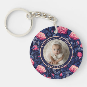 Porte-clefs Cadeaux Rétro Pour Collègues Rose