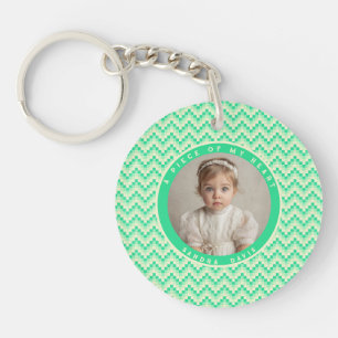 Porte-clefs Cadeaux uniques pour lui à motif rayé