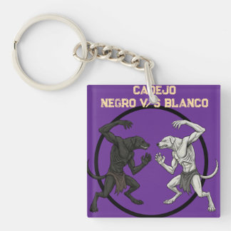 Porte-clefs Cadejo Mythic Dog Battle - Dark Fantasy Art